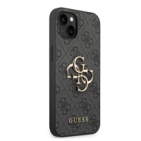 Guess 4G Metal Logo Rapport Case für Iphone 15 Plus black
