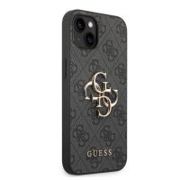 Guess 4G Metal Logo Rapport Case für Iphone 15 black