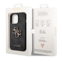 Guess 4G Metal Logo Rapport Case für Iphone 14 Plus black