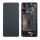 LCD mit Touch & Rahmen Battery Huawei P40 Lite 5G space silver