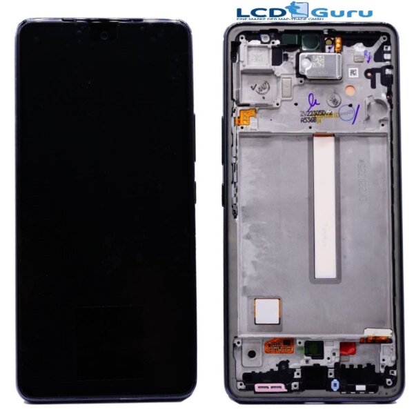 Samsung Display Lcd A53 5G SM-A536B black Service Pack GH82-28024A