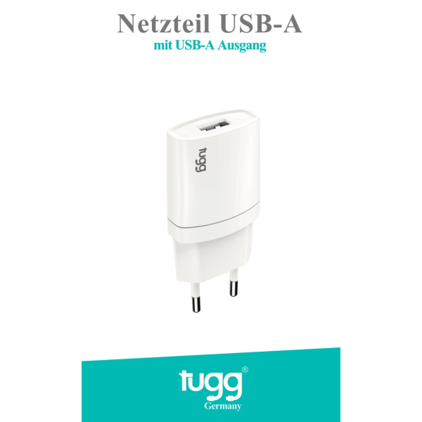 Tugg 5W Netzteil USB-A mit USB-A Ausgang