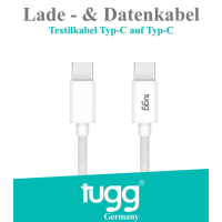 Tugg Lade - Datenkabel Textilkabel Typ-C auf Typ-C