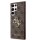 Guess 4G Metal Logo Rapport Case für Samsung S24 Ultra brown