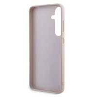 Guess 4G Metal Logo Rapport Case für Samsung S24 Plus pink