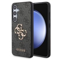 Guess 4G Metal Logo Rapport Case für Samsung S24 Plus black