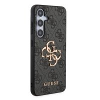 Guess 4G Metal Logo Rapport Case für Samsung S24 Plus black