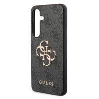 Guess 4G Metal Logo Rapport Case für Samsung S24 black