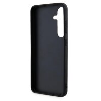 Guess 4G Metal Logo Rapport Case für Samsung S24 black