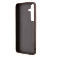 Guess 4G Metal Logo Rapport Case für Samsung S24 brown
