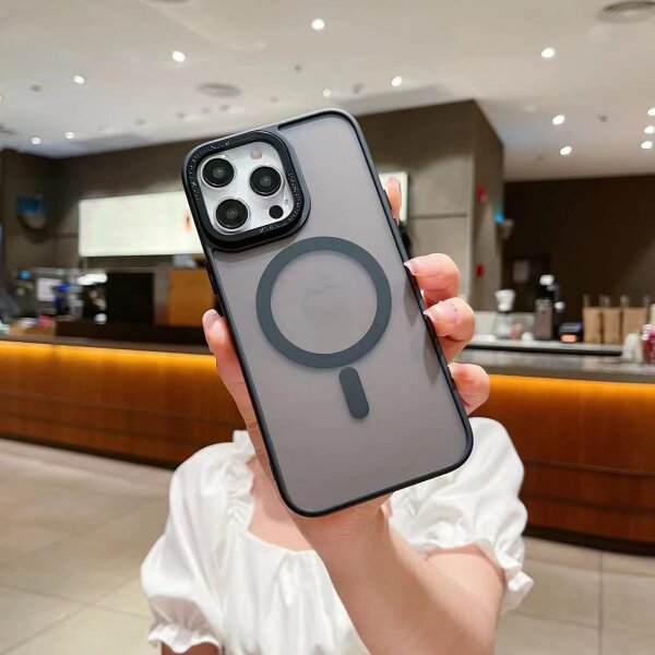 Tuna Magnet Case für iPhone 14 schwarz