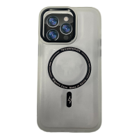 Tunga Magnet Case für iPhone 15 Plus weiß