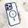 Tunga Magnet Case für iPhone 14 Pro blau