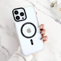 Tunga Magnet Case für iPhone 14 Pro weiß