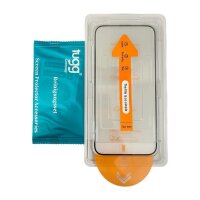 Displayschutz 9D Glas mit Installationsrahmen für iPhone 15 Tugg