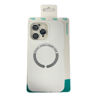 Tuba Magnet Case für iPhone 15 Pro Max weiß