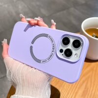 Tuba Magnet Case für iPhone 14 Pro lila