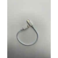 Fast Charger Data Cable USB-C auf Lightning 20cm für Iphone white