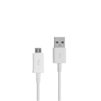 Fast Charger Micro USB Data Cable white