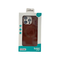 Tigin Magnet Case für iPhone 15 Pro braun