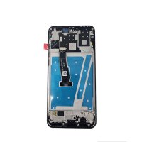 LCD mit Touch & Rahmen Huawei P30 Lite - black HQ