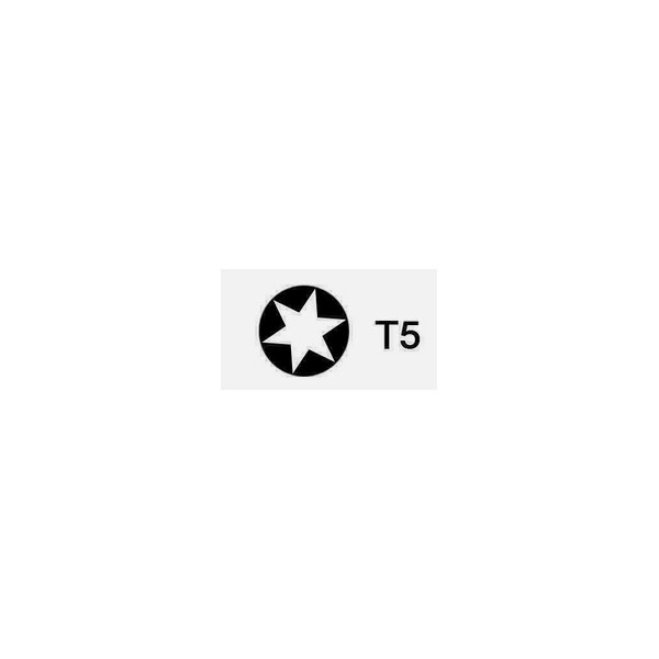 Best-53 Schraubendreher Stern 668 T5 rot