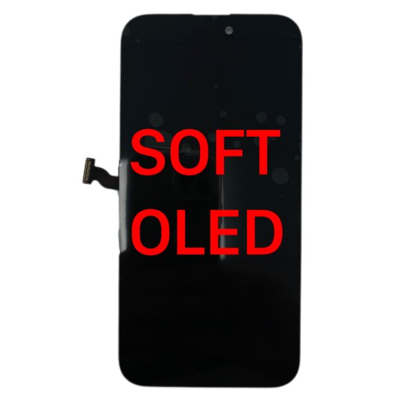 LCD mit Touch für Iphone 14 Pro Max Soft Oled black 120Hz