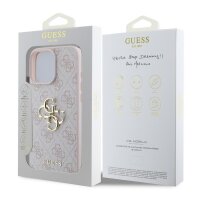 Guess 4G Metal Logo Rapport Case für Iphone 16 Pro pink