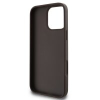 Guess 4G Metal Logo Rapport Case für Iphone 16 Pro braun