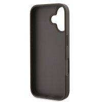 Guess 4G Metal Logo Rapport Case für Iphone 16 braun