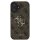 Guess 4G Metal Logo Rapport Case für Iphone 16 braun