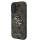 Guess 4G Metal Logo Rapport Case für Iphone 16 braun