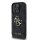 Guess 4G Metal Logo Rapport Case für Iphone 16 Pro Max black