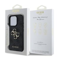 Guess 4G Metal Logo Rapport Case für Iphone 16 Pro black