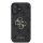Guess 4G Metal Logo Rapport Case für Iphone 16 Plus black