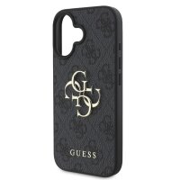 Guess 4G Metal Logo Rapport Case für Iphone 16 black