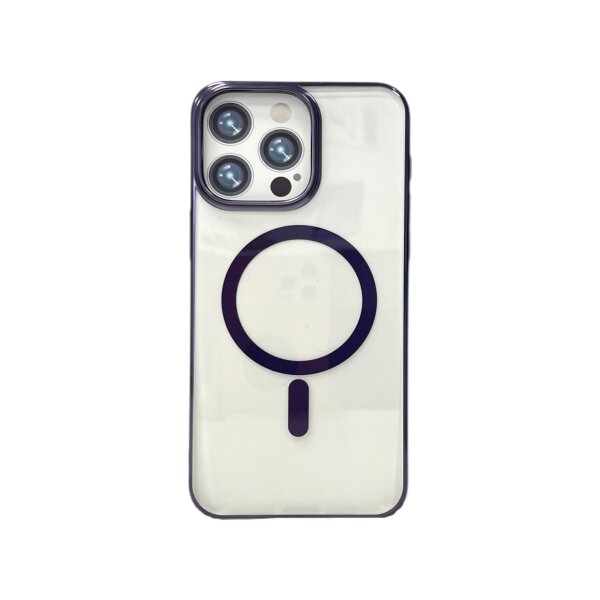Theo Magnet Case für iPhone 16 Pro Max lila