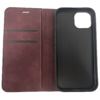 Klapptasche für iPhone 16 Pro Max dunkelrot Tugg